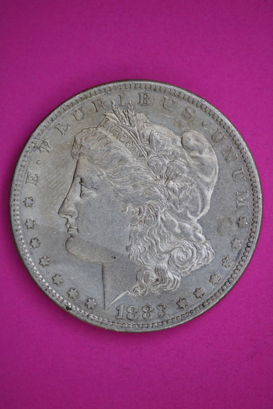 1883 S Morgan Lady Liberty Silver Dollar Guaranteed Authentic & Genuine 2705
