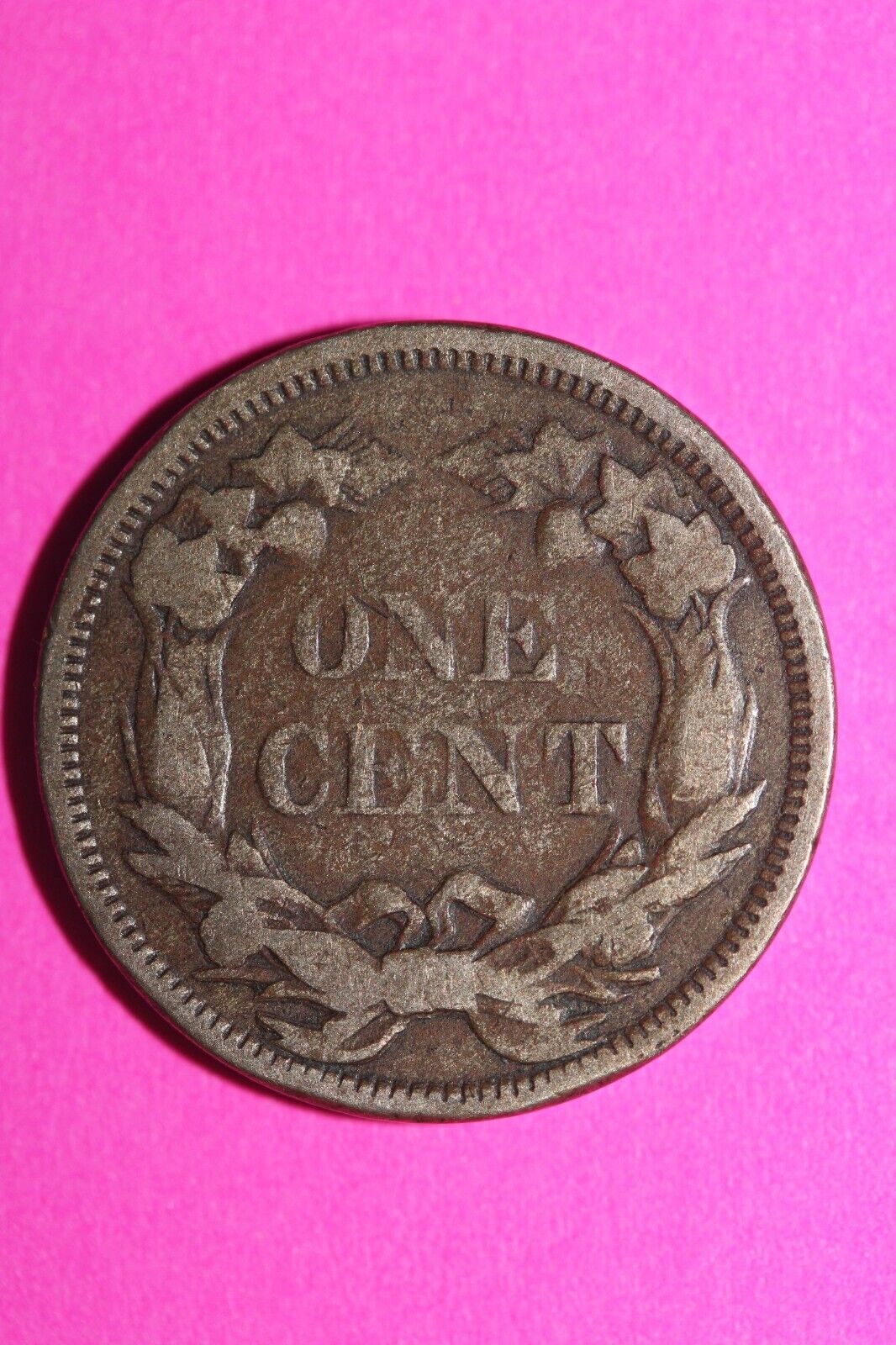 1858 Flying Eagle Cent Penny Exact Scarce Early Type Coin as Pictured 19