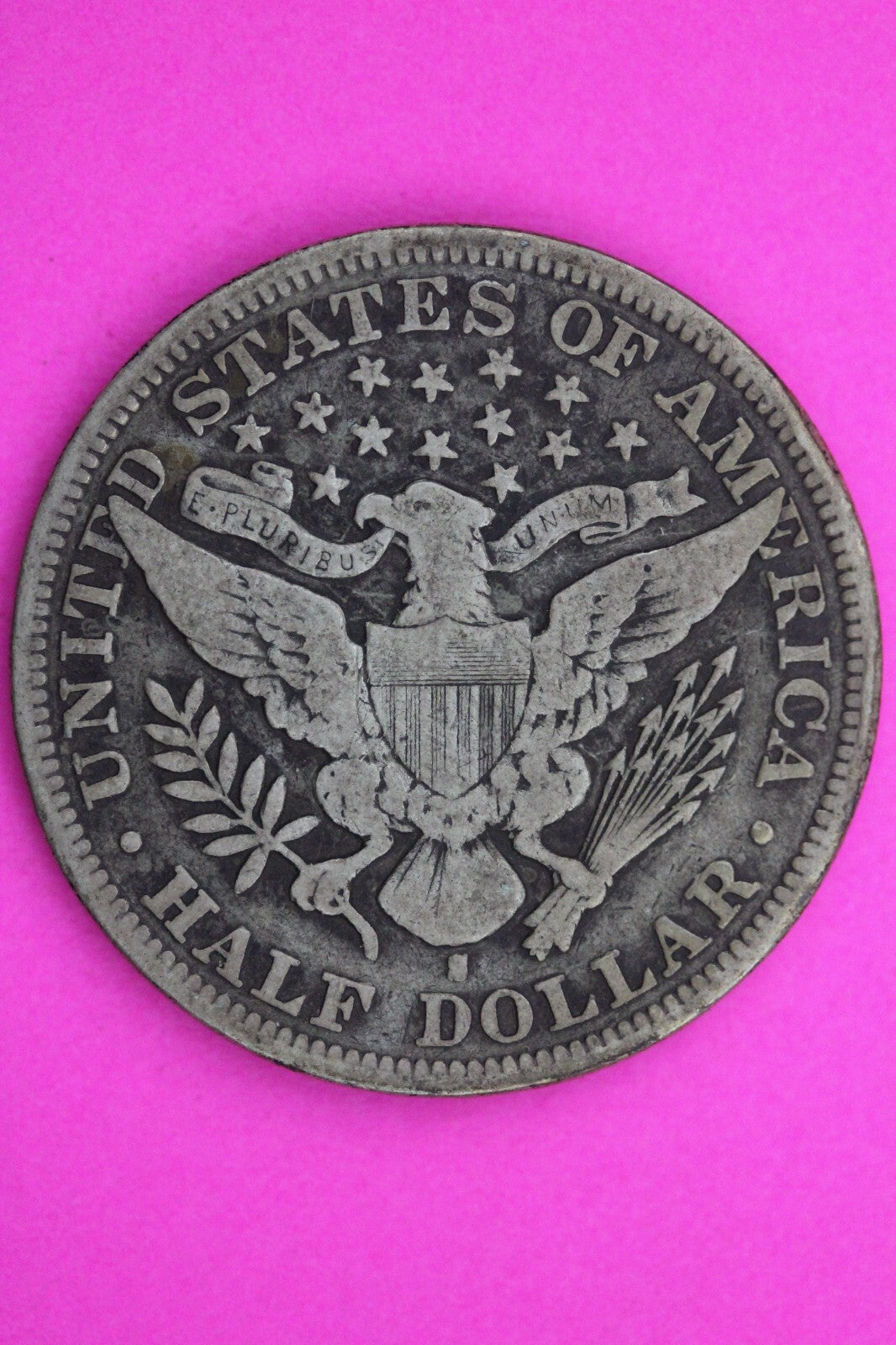 1894 S BENT Barber Liberty Half Dollar Silver Coin Semi Key Date Genuine 0407N