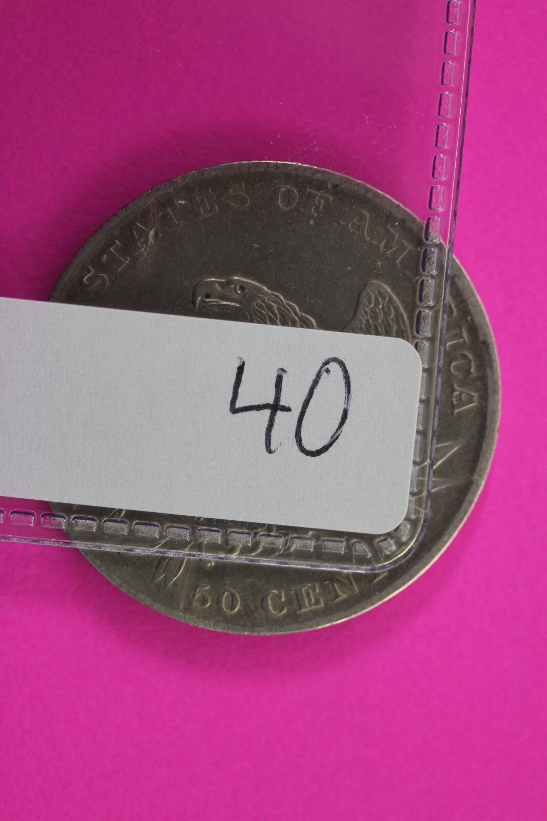 Hi Grade 1837 Capped Bust Half Dollar Exact Coin In Pics Silver Semi Key Date 40