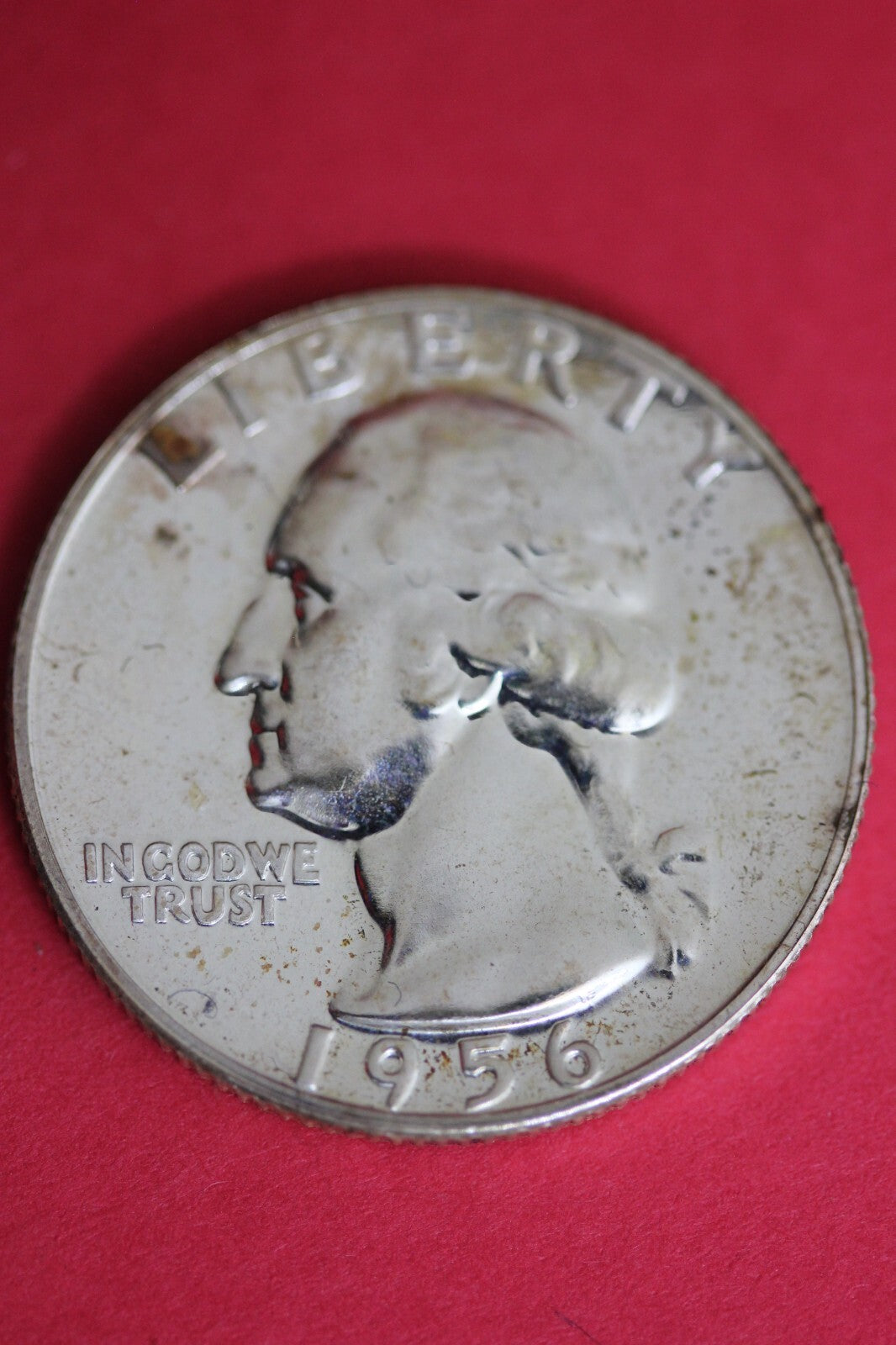 1956 Proof George Washington Quarter Exact Coin Shown Fast Shipping OCE 34