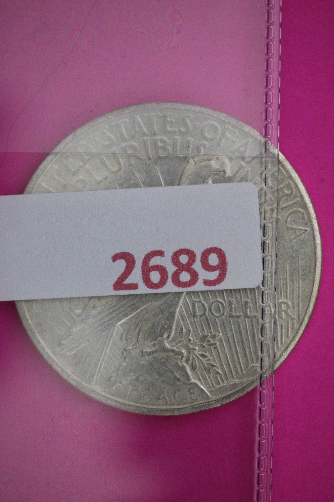 1925 S Peace Lady Liberty Semi Key Date Silver Dollar Guaranteed Authentic 2689