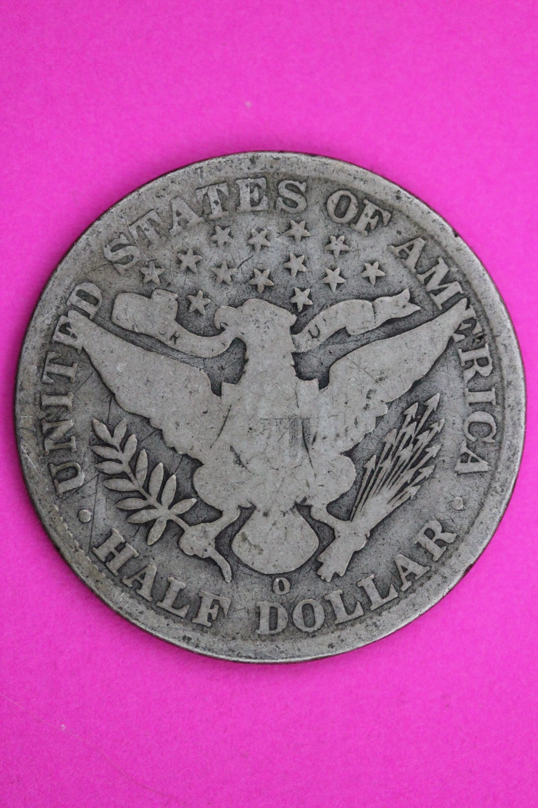 1905 O Barber Liberty Silver Half Dollar Guaranteed Authentic Genuine Coin 2346