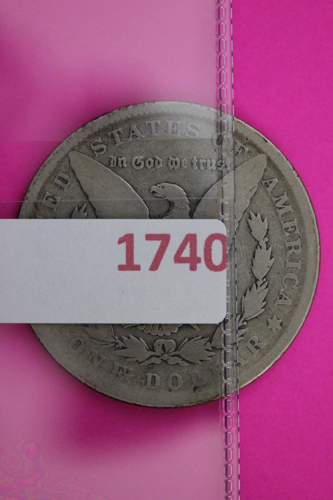 1893 P Morgan Lady Liberty Silver Dollar Guaranteed Authentic & Genuine 1740