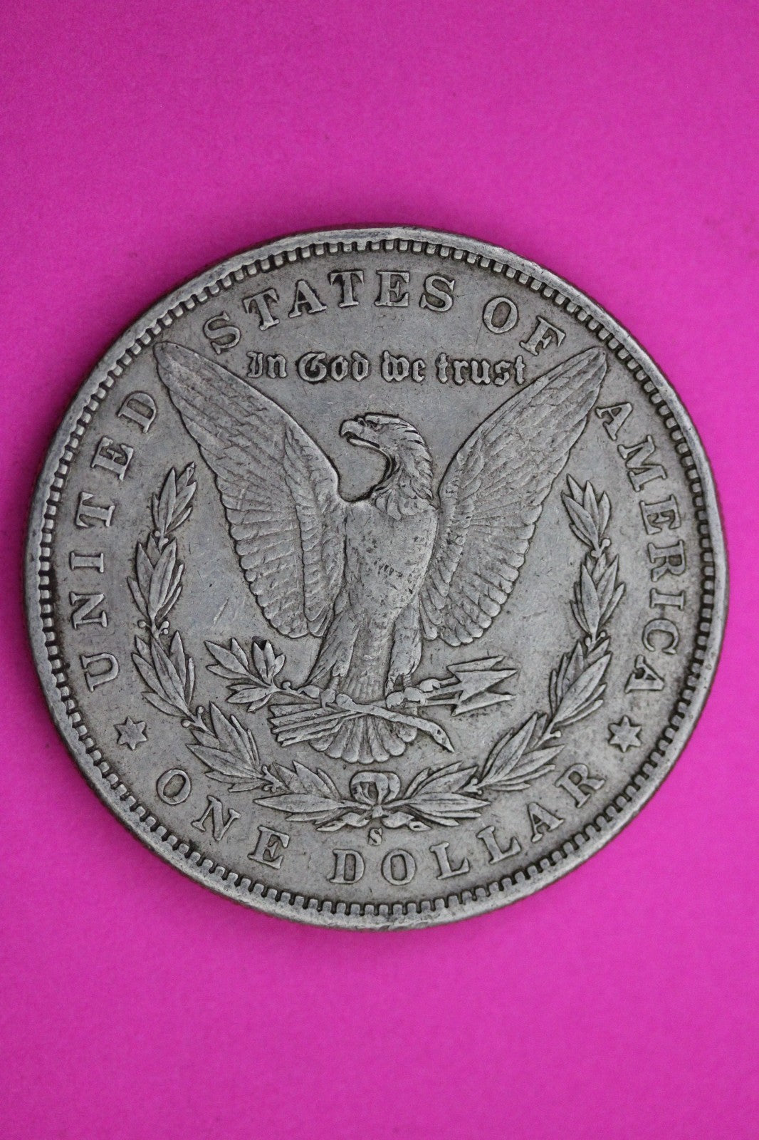 1898 S Morgan Silver Dollar Coin Guaranteed Authentic U.S.A American Seller 1982