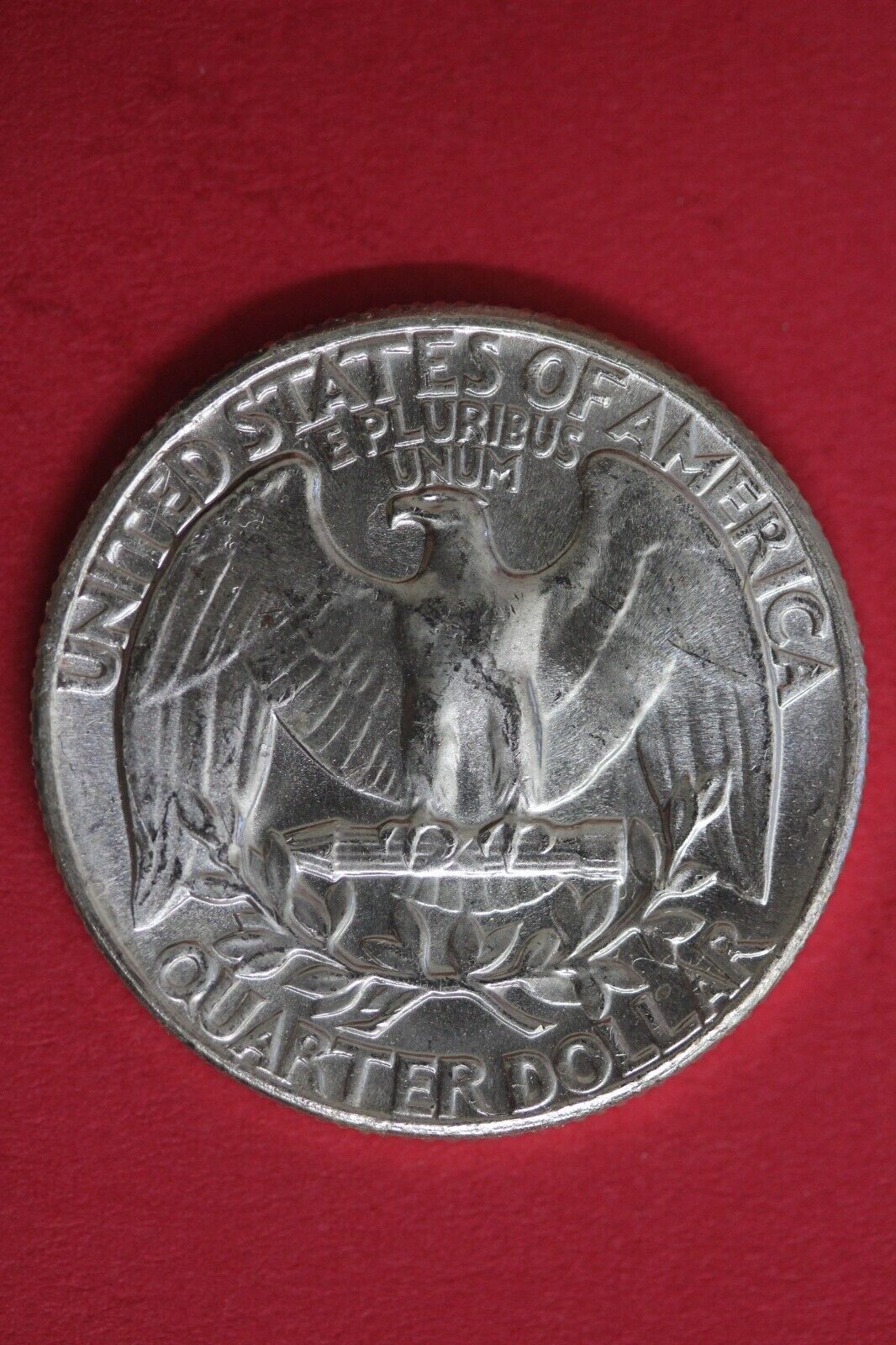 1958 Uncirculated Type B Reverse George Washington Quarter Exact Coin OCE 95