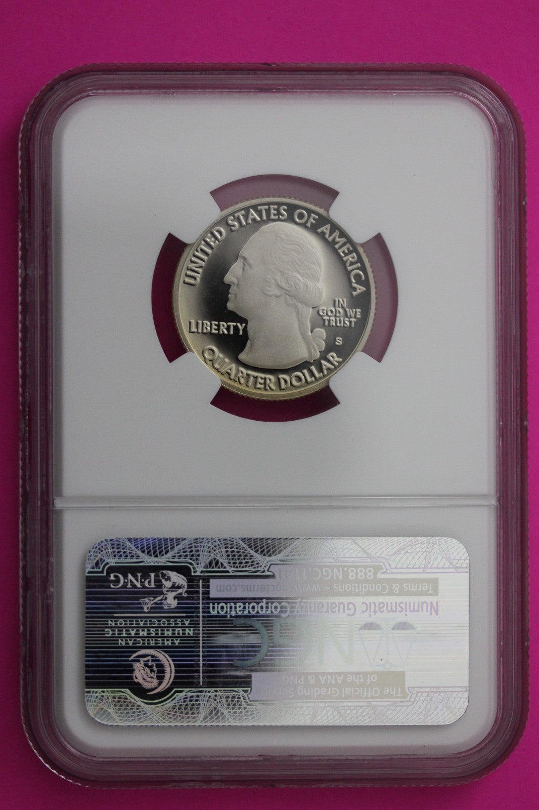 2010 S PF 70 Clad Quarter Yosemite Park ATB NGC Graded Certified Slab 476