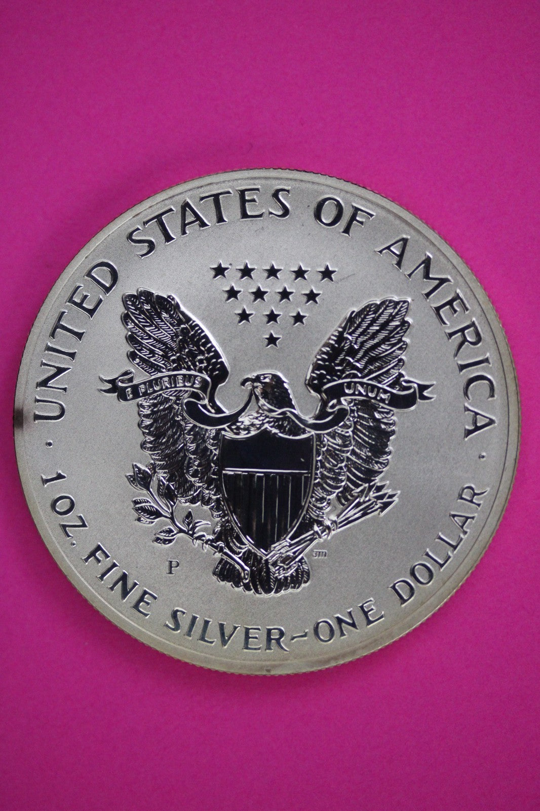 Gem 2006 P Reverse Proof Deep Cameo Silver Eagle Guaranteed Authentic Coin 3115