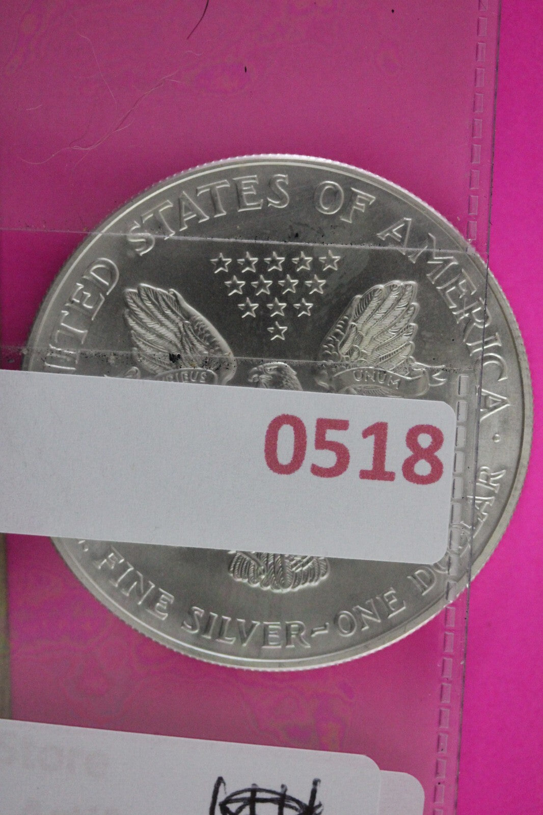 Colorized 2000 American Silver Eagle 1 Ounce .999 Fine Exact Coin Shown N0518