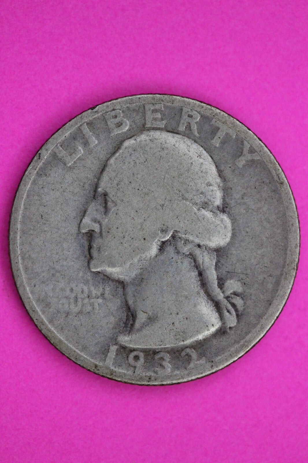 1932 S George Washington Silver Quarter Guaranteed Autthentic Genuine Coin 1232