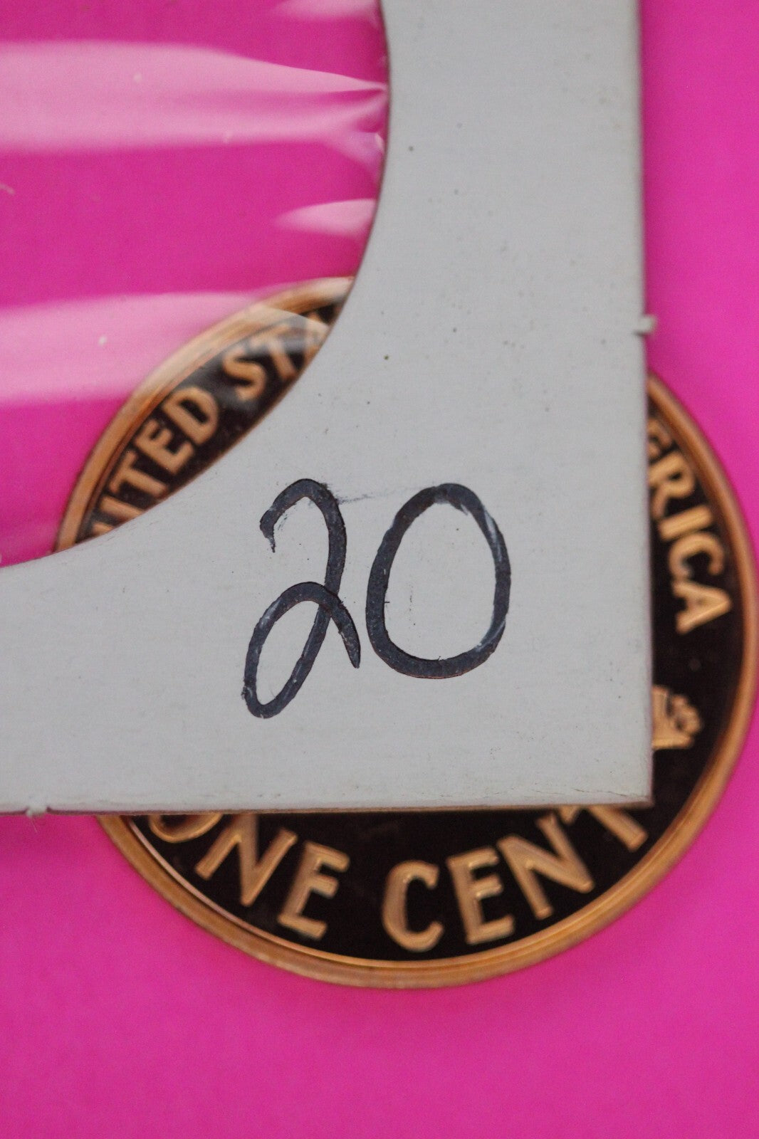 Gem Proof 2007 S Ultra Deep Cameo Lincoln Memorial Cent Same Coin In Pics TOM20