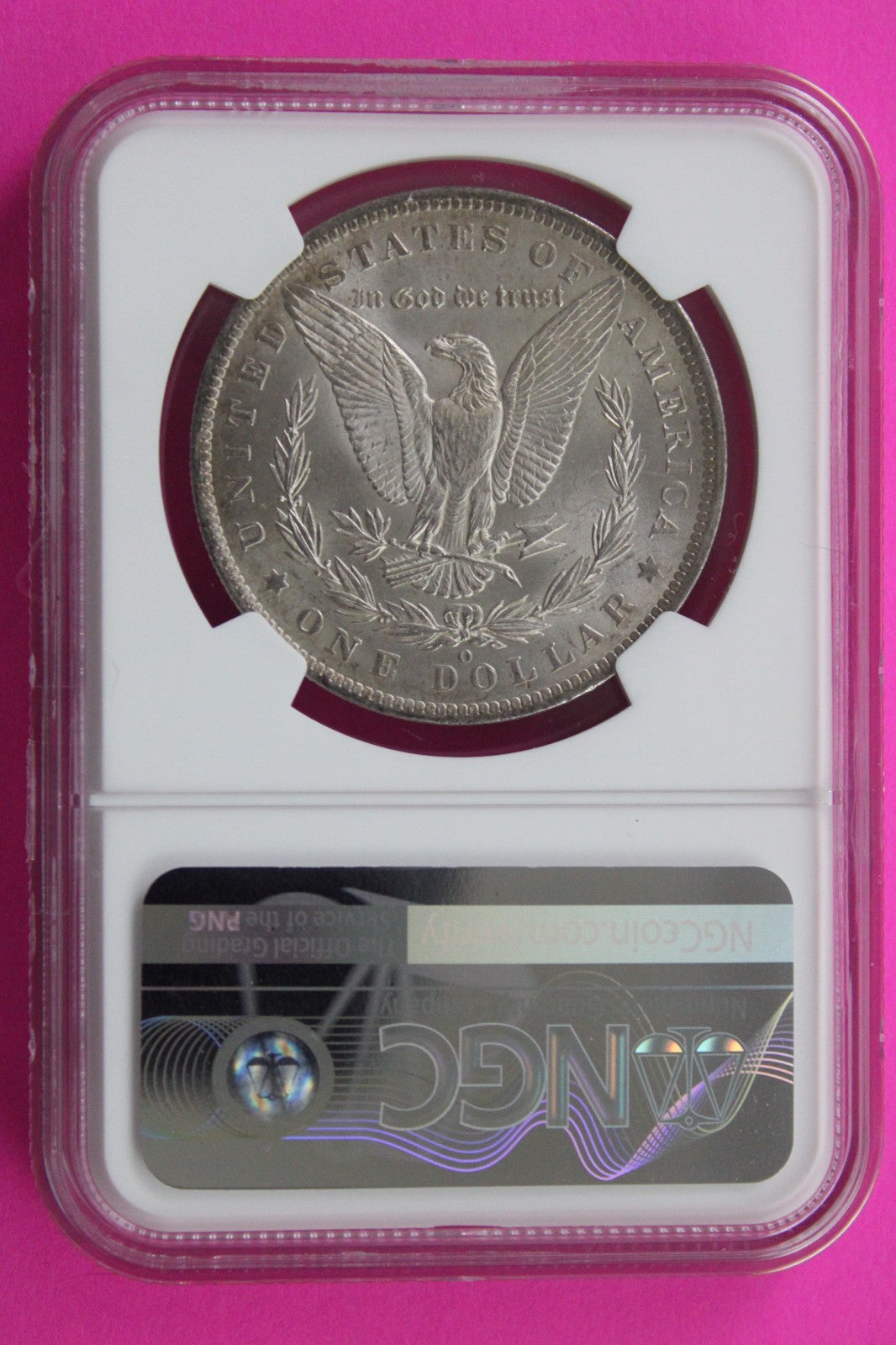 1885 O MS 64 Liberty Morgan Silver Dollar NGC Certified Graded Authentic 799