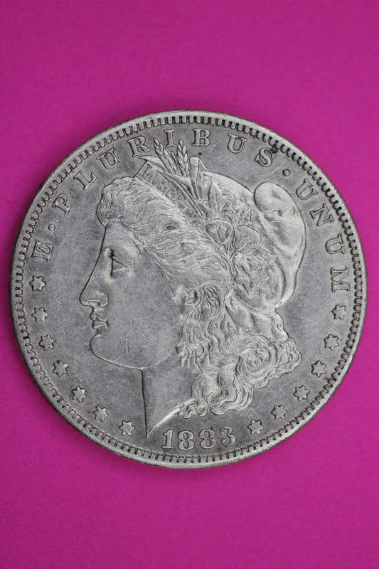High Grade 1883 S Morgan Liberty Silver Dollar San Francisco Semi Key Coin 209