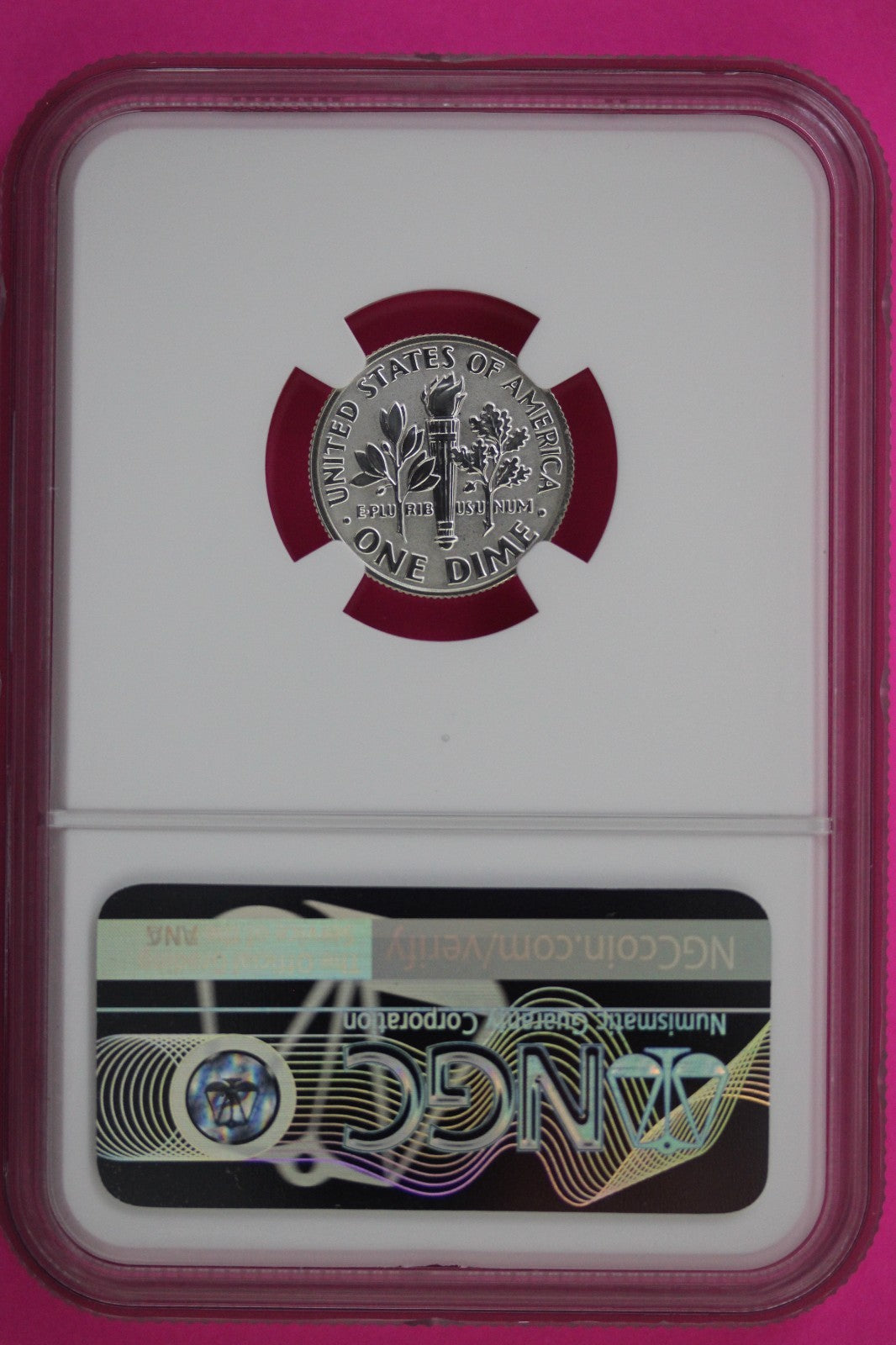 2018 S PF 70 Reverse Proof Roosevelt Silver Dime 1 Coin From a Proof Set NGC 242