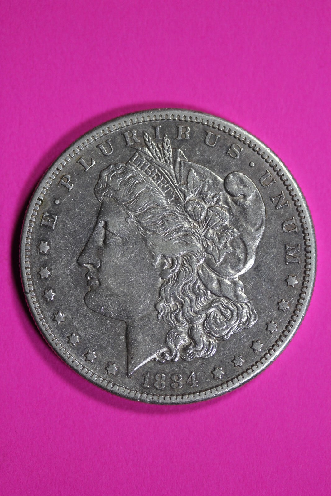 High Grade 1884 S Morgan Liberty Silver Dollar Key Date Coin San Francisco 199