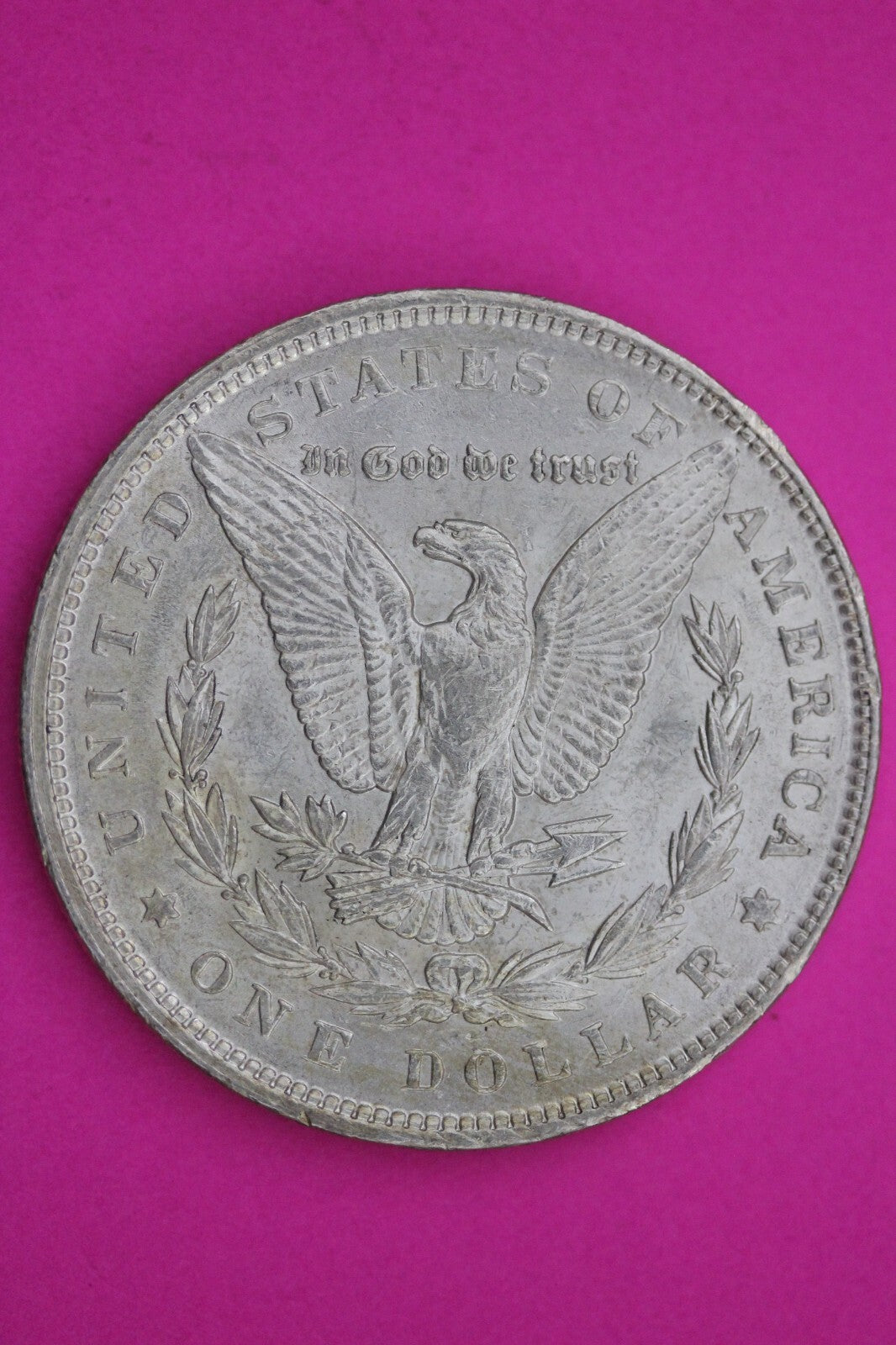 High Grade 1891 S Morgan Liberty Silver Dollar Guaranteed Authentic Coin 1014