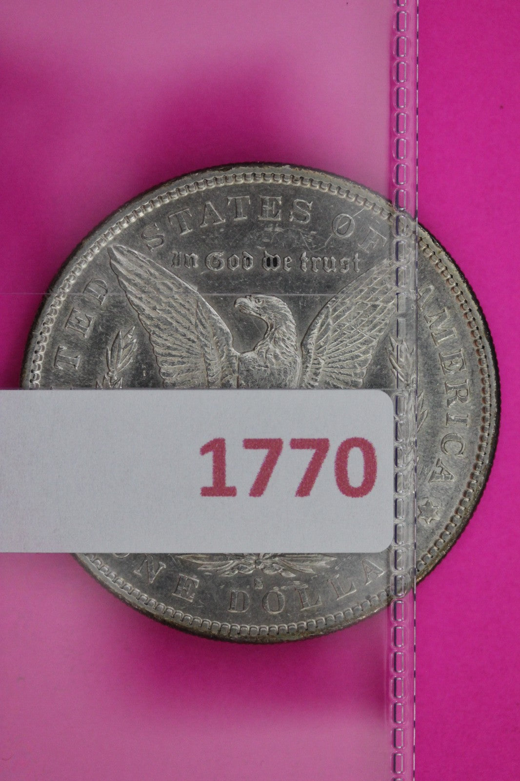 1891 S Morgan Lady Liberty Silver Dollar Guaranteed Authentic & Genuine 1770