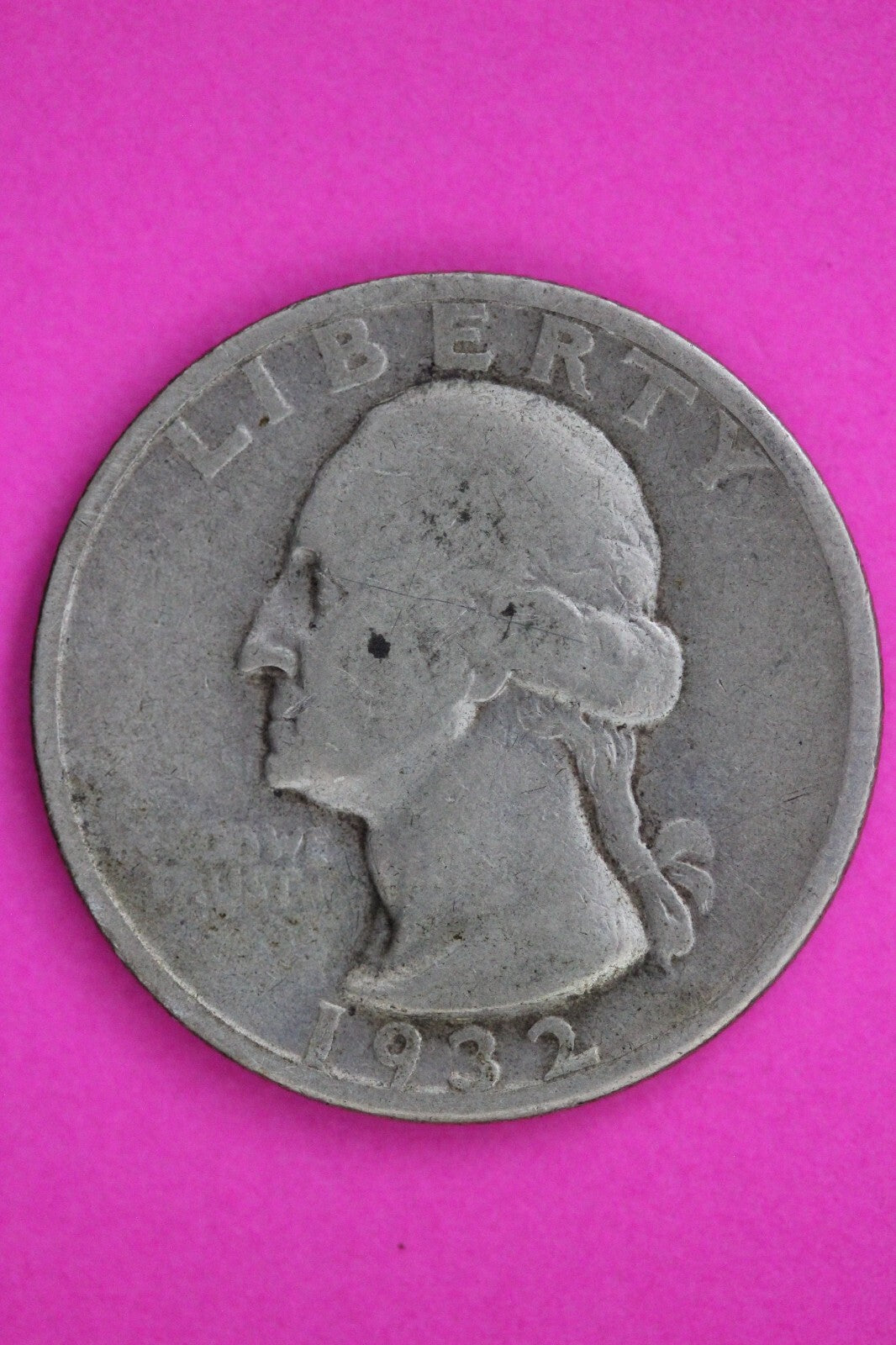 1932 S George Washington Silver Quarter Semi Key Date Coin Guaranteed Real 0632N