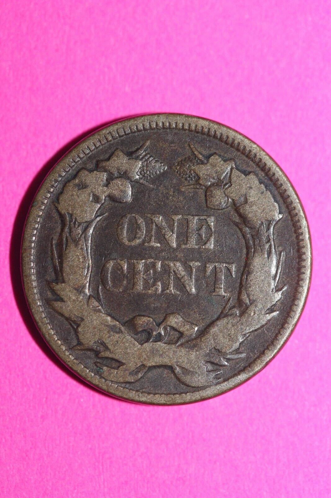 1858 Flying Eagle Cent Penny Exact Scarce Early Type Exact Coin as Pictured 94