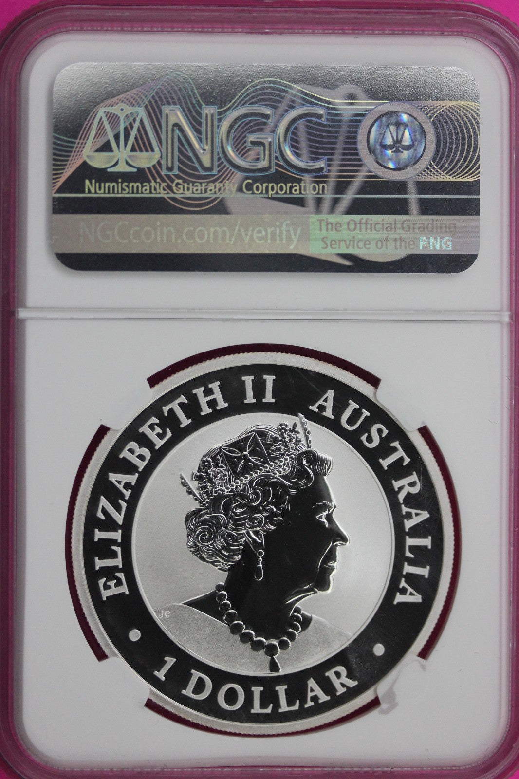 2019 P MS 70 Australia Wedge Tailed Eagle 1 OZ Silver NGC Certified Graded 134