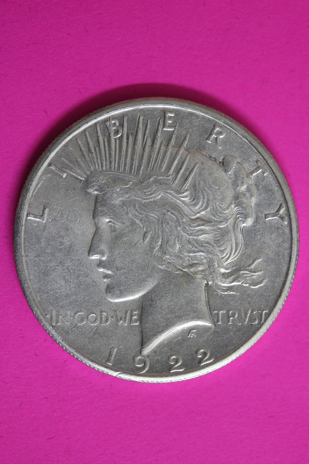High Grade 1922 S Liberty Peace Silver Dollar San Francisco Mint Nice Luster 155