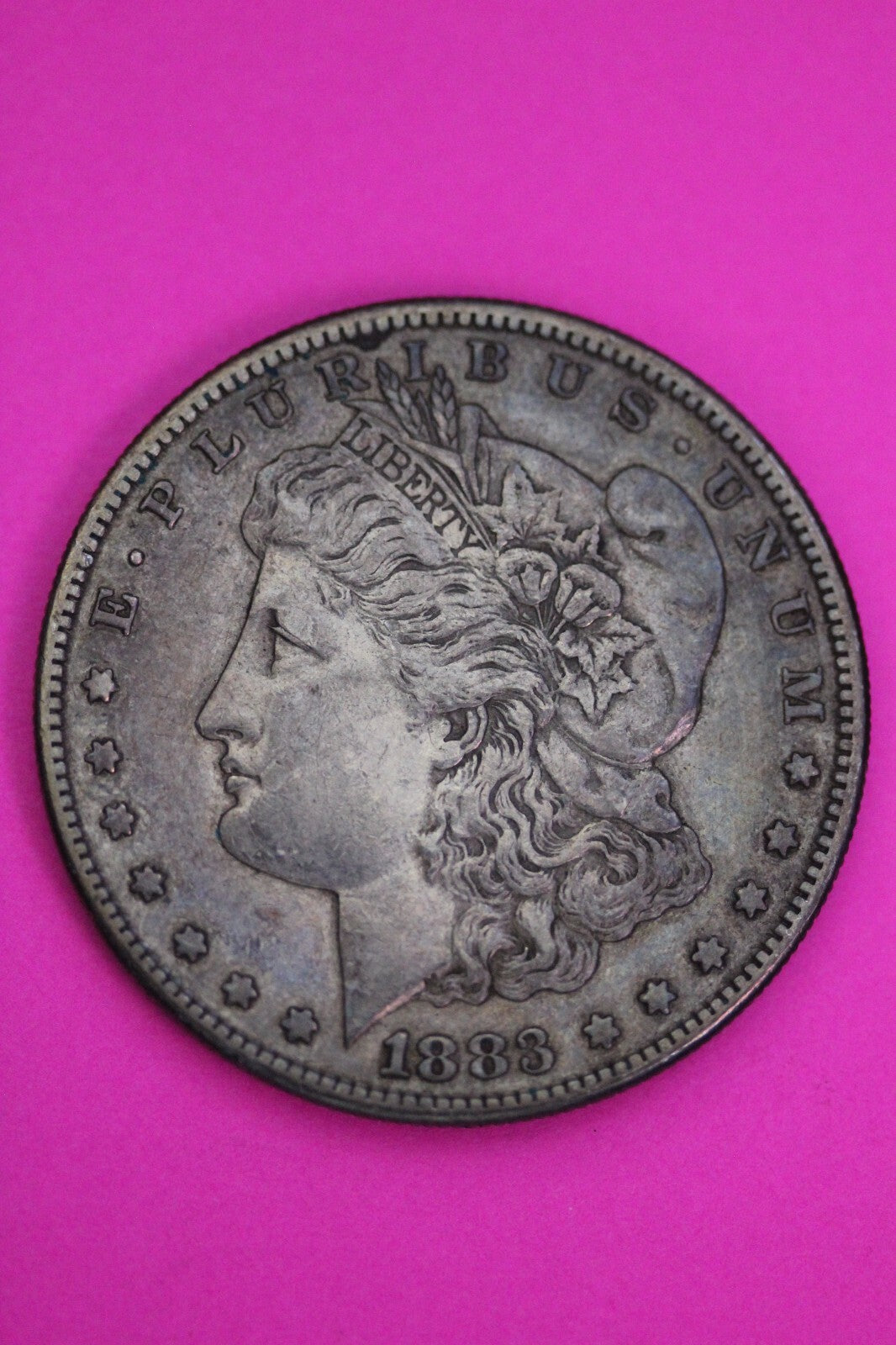 1883 S Morgan Lady Liberty Silver Dollar Rare Key Date Coin San Francisco 382