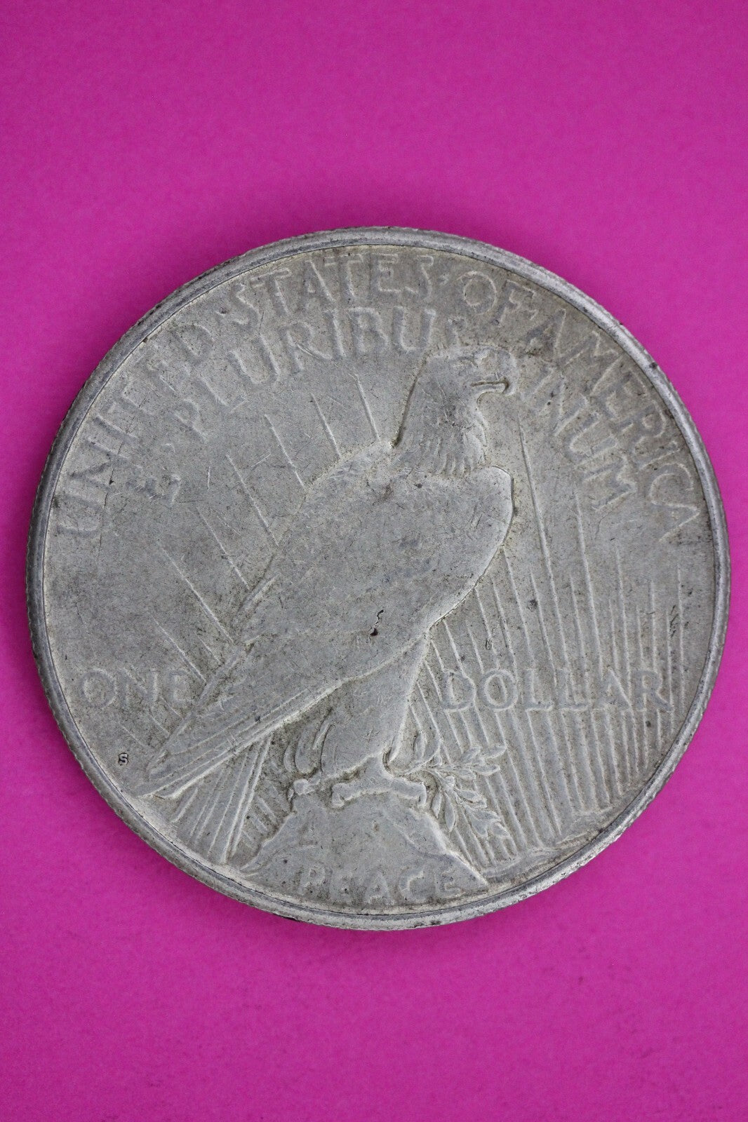 High Grade 1925 S Peace Liberty Silver Dollar Guaranteed Authentic Coin 1149