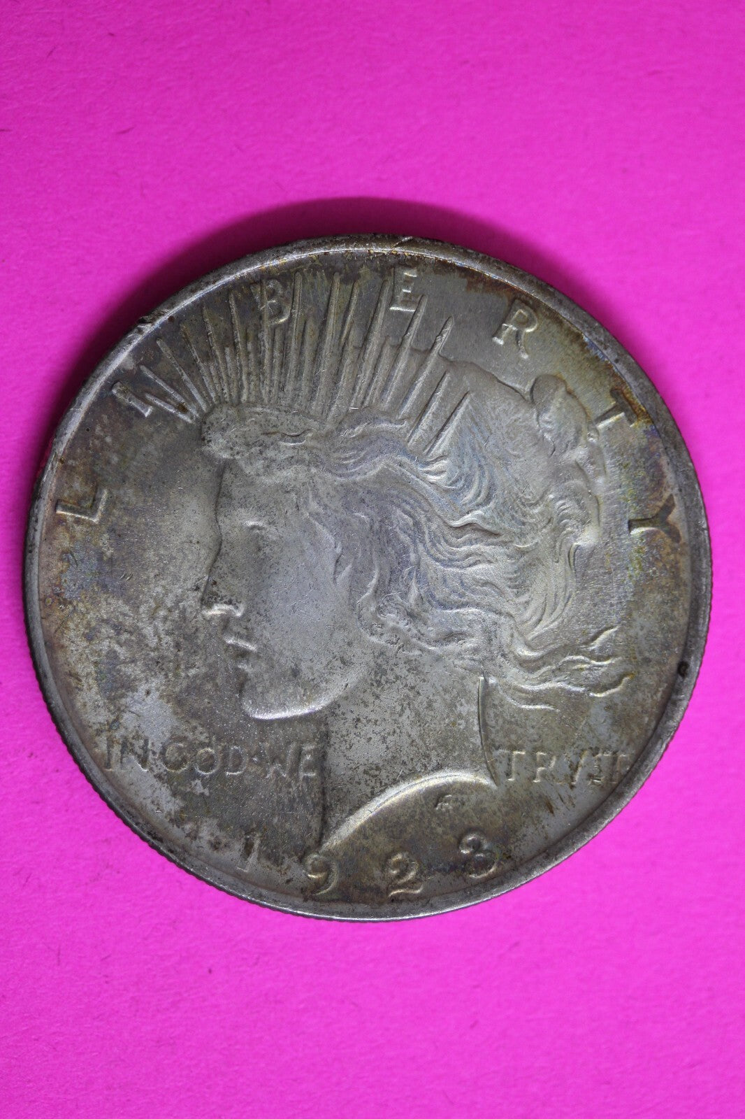 Nicely Toned 1923 P Liberty Peace Silver Dollar High Grade Philadelphia Mint 198