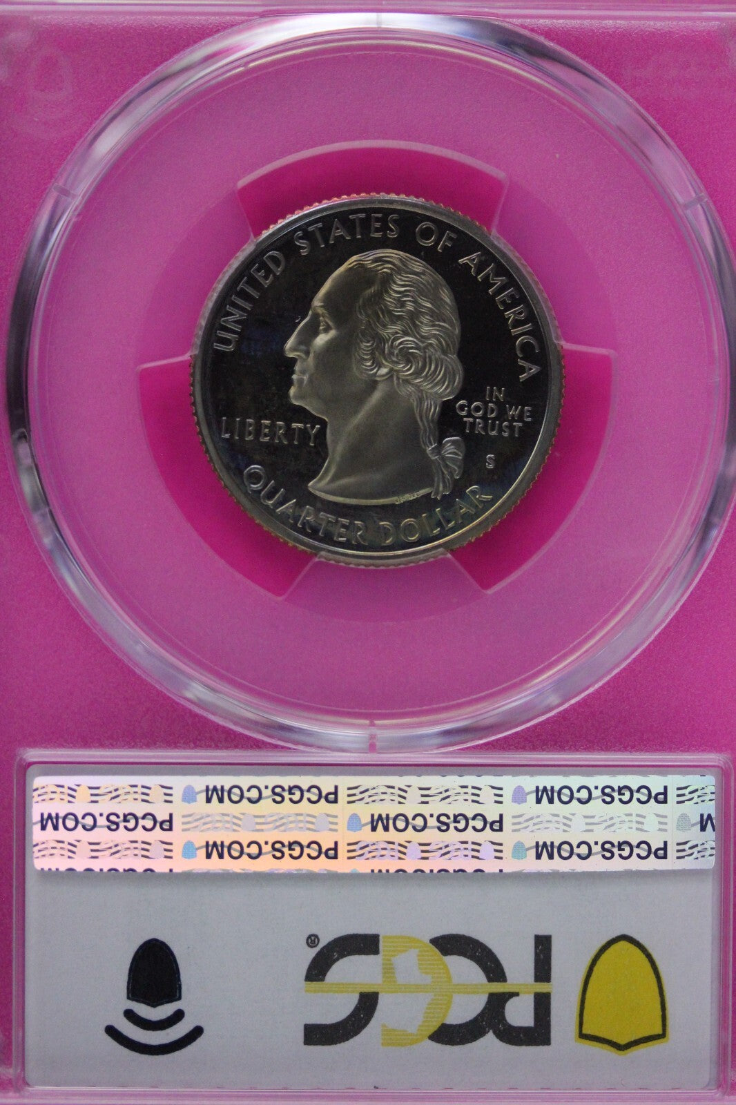 Toned 1999 S PR 68 DCAM Delaware State Quarter PCGS Graded Certified 114