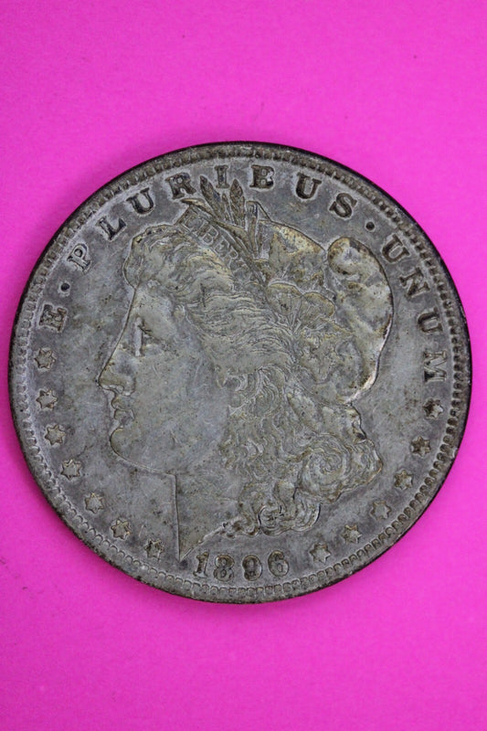 1896 O Morgan Lady Liberty Silver Dollar Key Date Coin New Orleans Mint 397