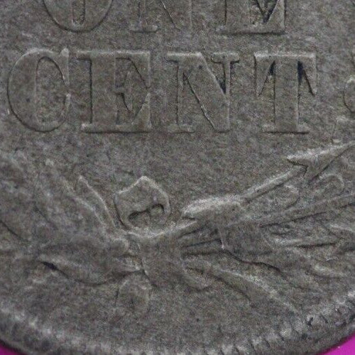 1860 Copper Nickel Indian Head Cent Penny Exact Early Type Coin Pictured 32