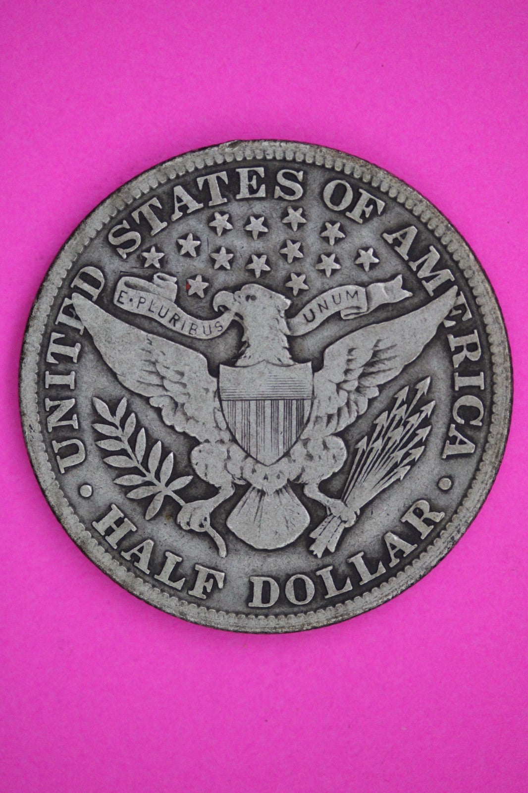 1909 P Barber Liberty Half Dollar Coin Guaranteed Authentic & Genuine 2414