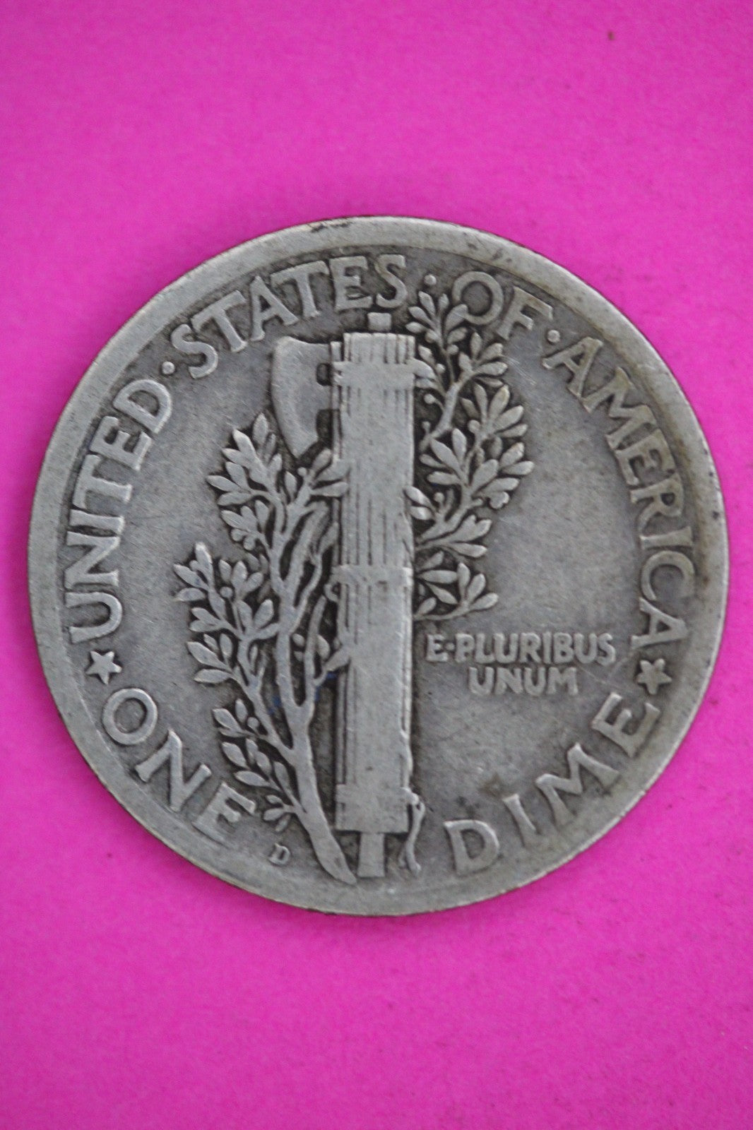 1925 D Mercury Liberty Dime Silver Coin Guaranteed Genuine American Seller 2575