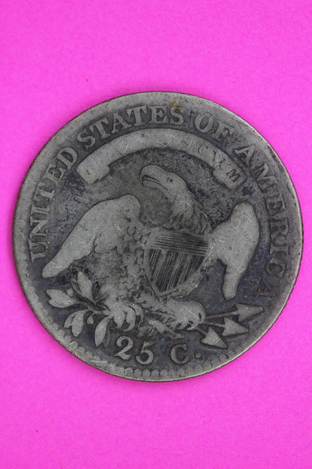 1815 Bust Cap Quarter Lady Liberty Guaranteed Authentic & Genuine Coin 1424