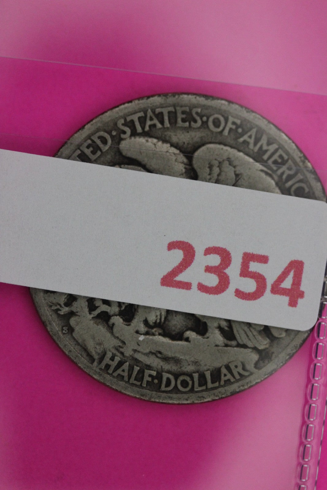 1923 S Walking Liberty Silver Half Dollar Guaranteed Authentic Genuine Coin 2354