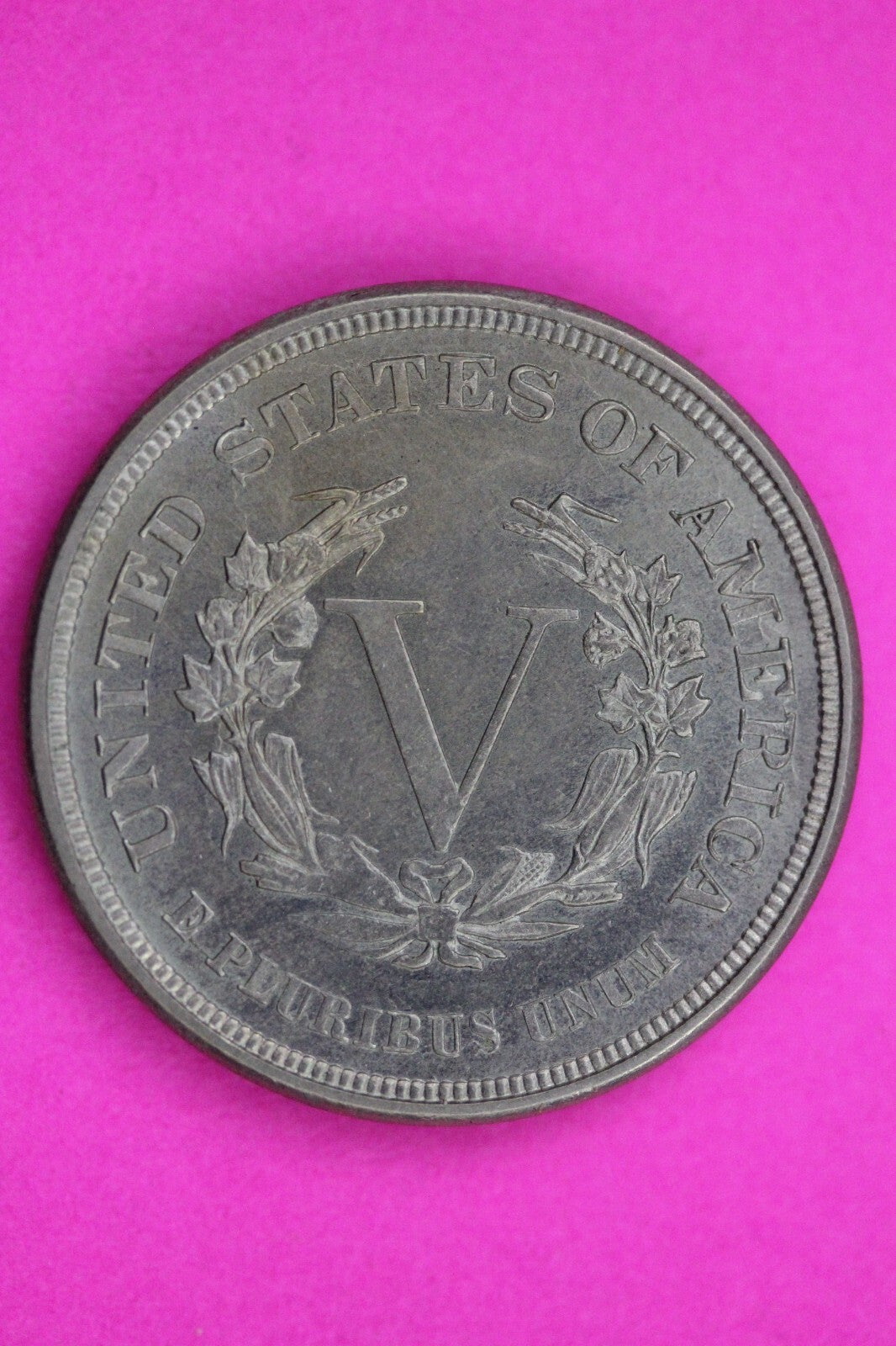 High Grade 1883 No Cents V Liberty Nickel Guaranteed Authentic Genuine Coin 1062