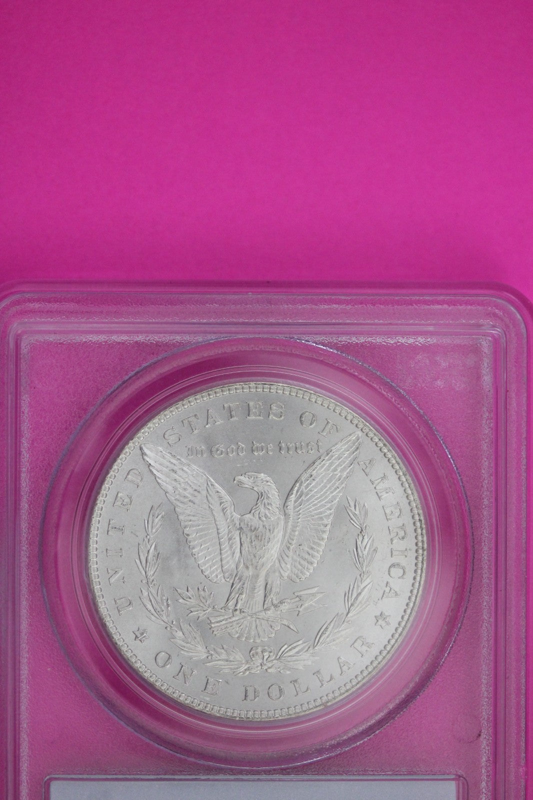 1884 P MS 64 Liberty Morgan Silver Dollar PCGS Certified Authentic Slab 1152
