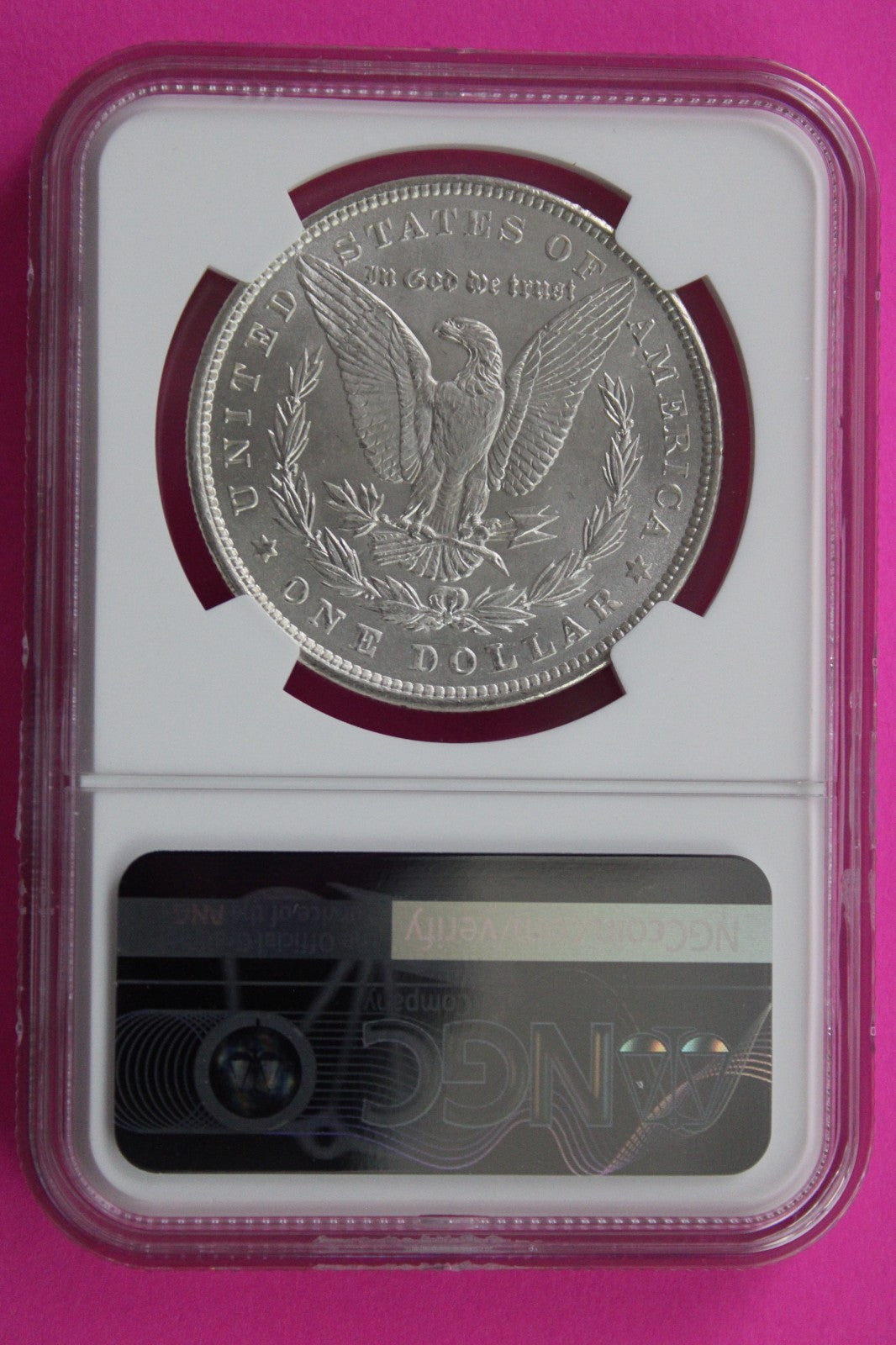 1900 P MS 63 Liberty Morgan Silver Dollar NGC Certified Graded Authentic 847