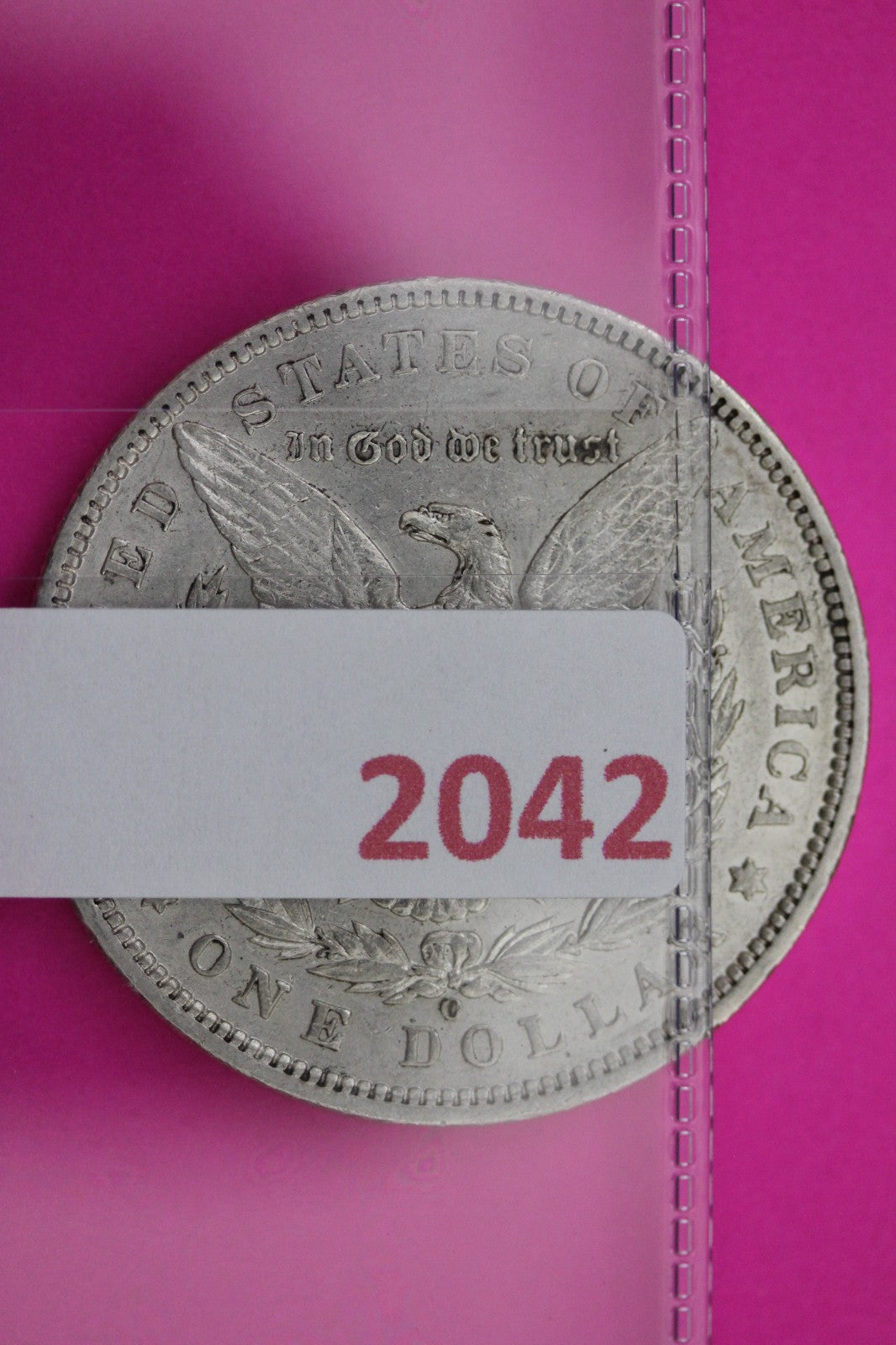 1896 O Morgan Silver Dollar Coin Guaranteed Authentic U.S.A American Seller 2042