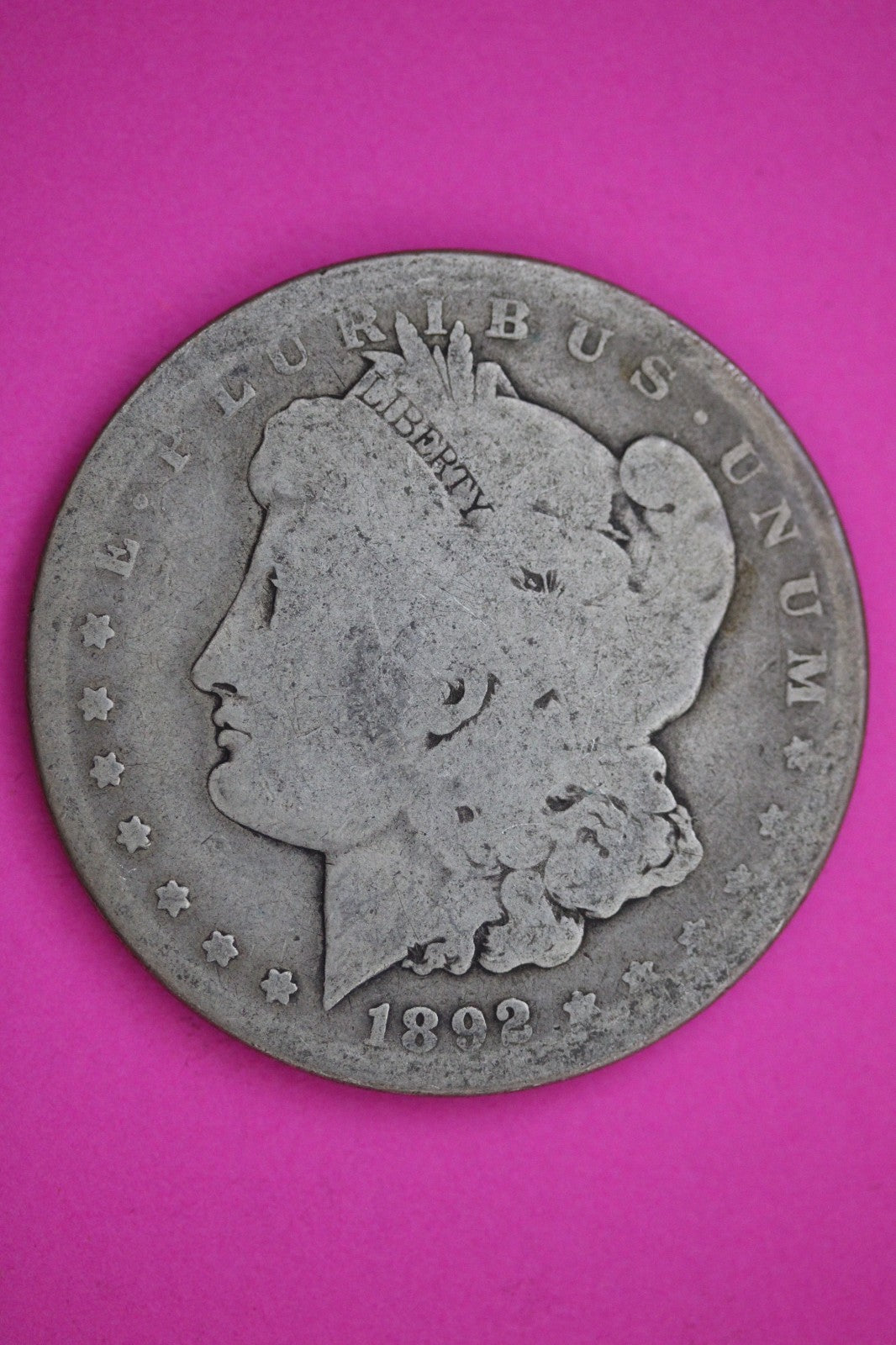 1892 S Morgan Silver Dollar Coin Guaranteed Authentic American Seller 2509