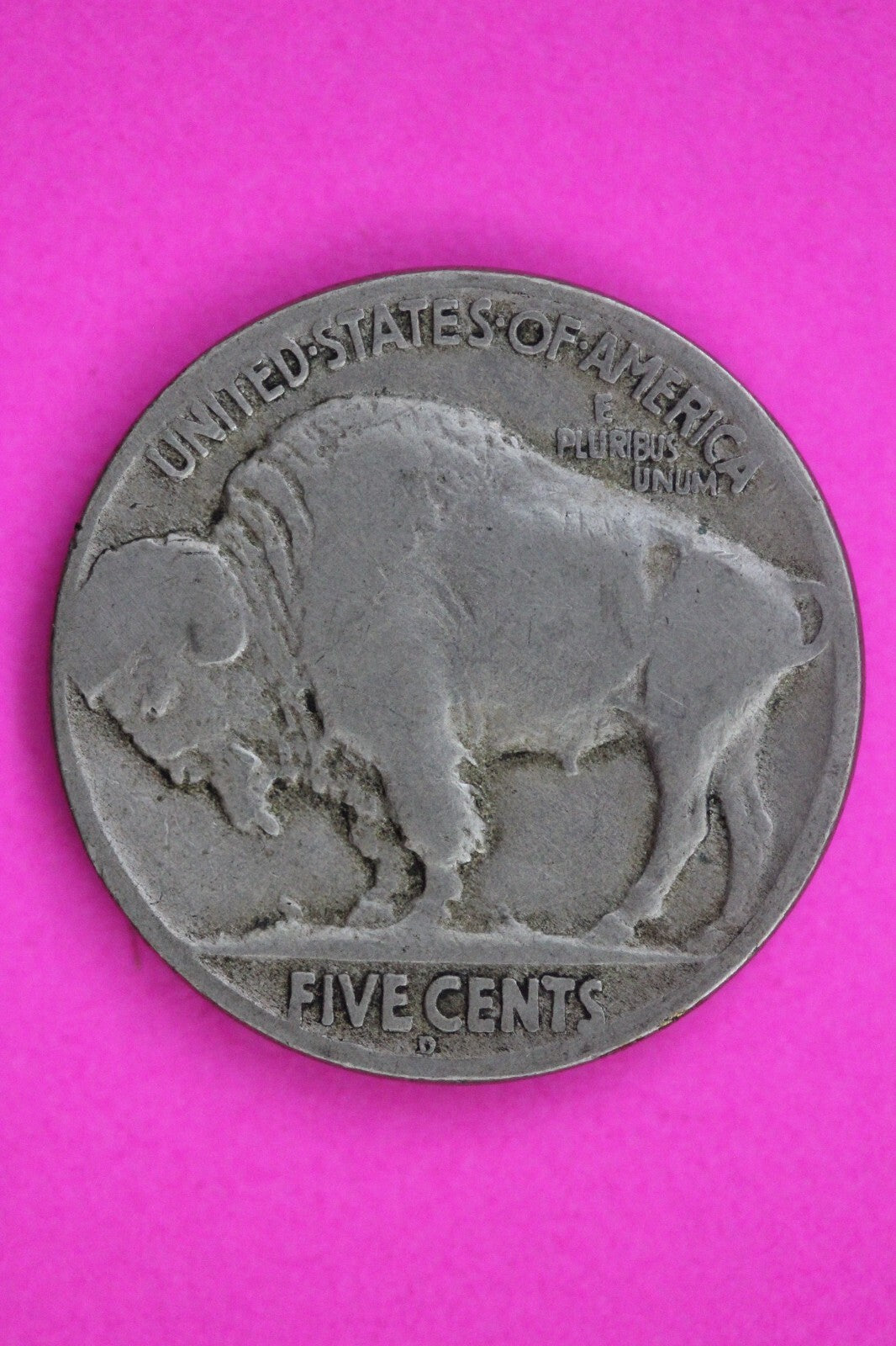 1918 D Buffalo Nickel Coin Guaranteed Authentic Genuine Coin Free Shipping 1521