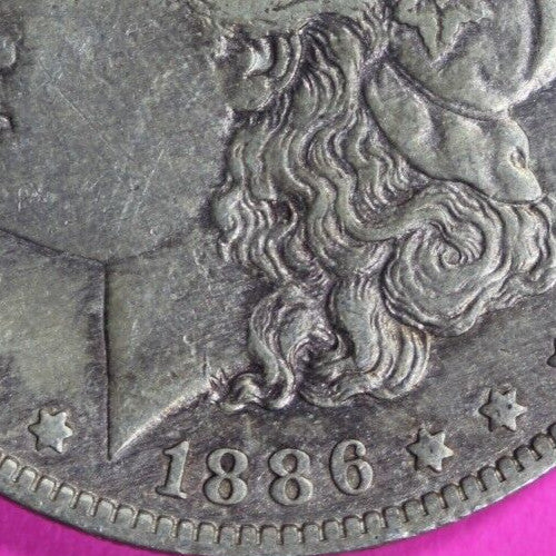 High Grade 1886 O Morgan Liberty Silver Dollar Key Date Coin New Orleans 20