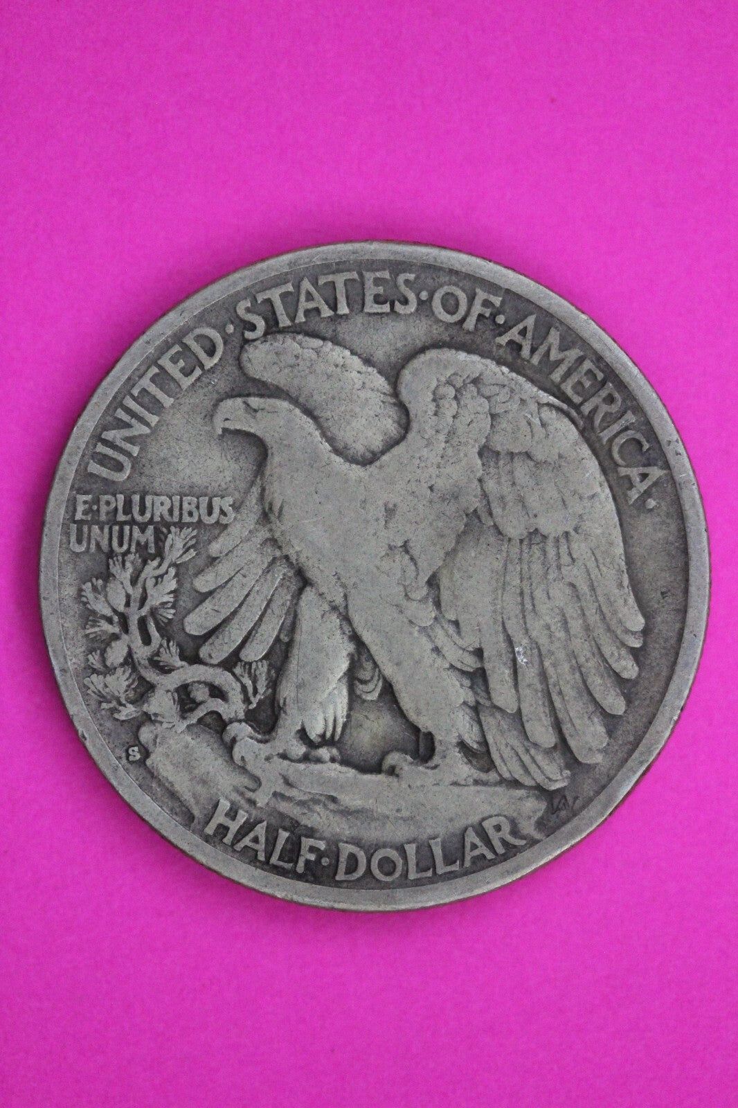 1929 S Walking Liberty Silver Half Dollar Guaranteed Authentic Genuine Coin 1405