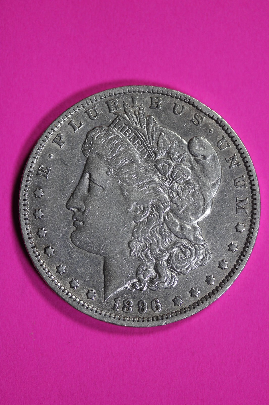 High Grade 1896 O Morgan Liberty Silver Dollar Key Date Coin New Orleans 219