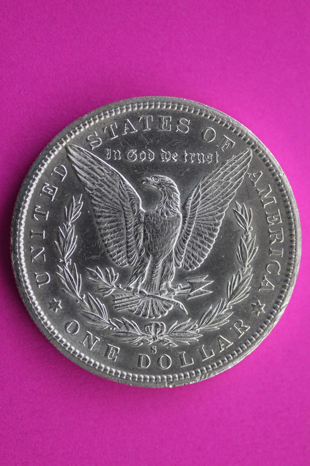 Hi Grade 1887 S Morgan Lady Liberty Rare Date Silver Dollar Authentic Coin 0381N