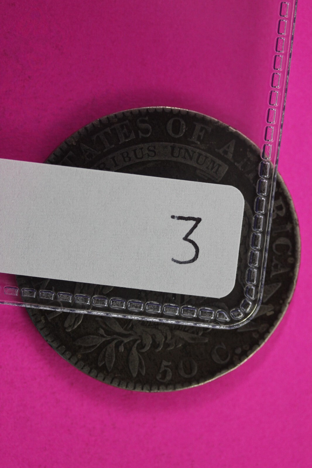 1819 Capped Bust Half Dollar Exact Coin In Pics Silver Rare Semi Key Date 03