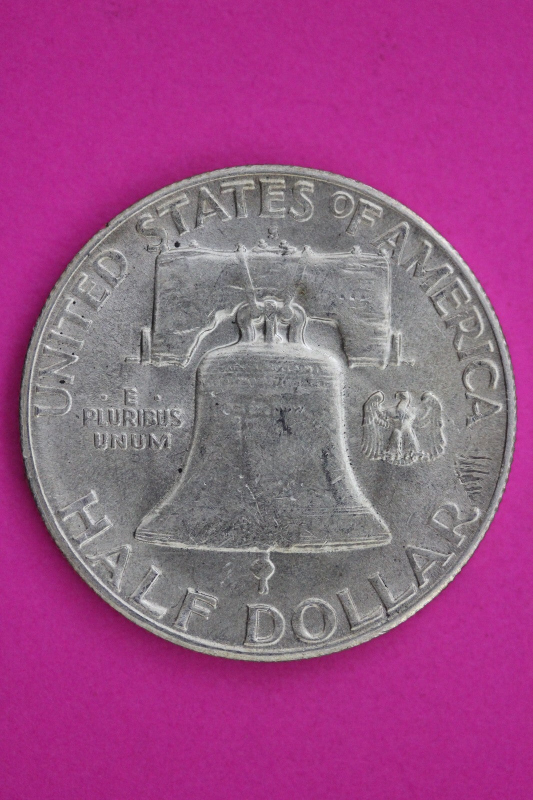 High Grade 1949 S Ben Franklin Silver Half Dollar Guaranteed Authentic Coin 1323