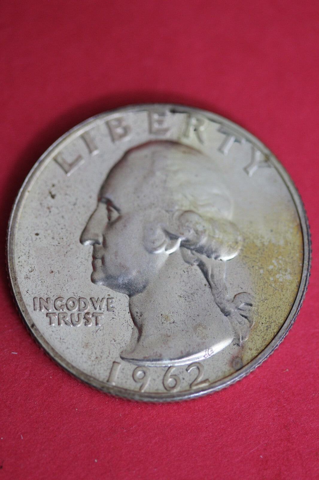 Toned 1962 Proof George Washington Quarter Exact Coin Shown  16