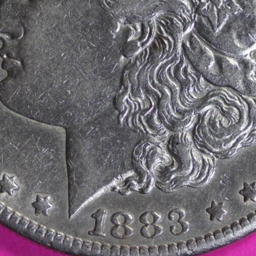 High Grade 1883 S Morgan Liberty Silver Dollar Key Date Coin San Francisco 51