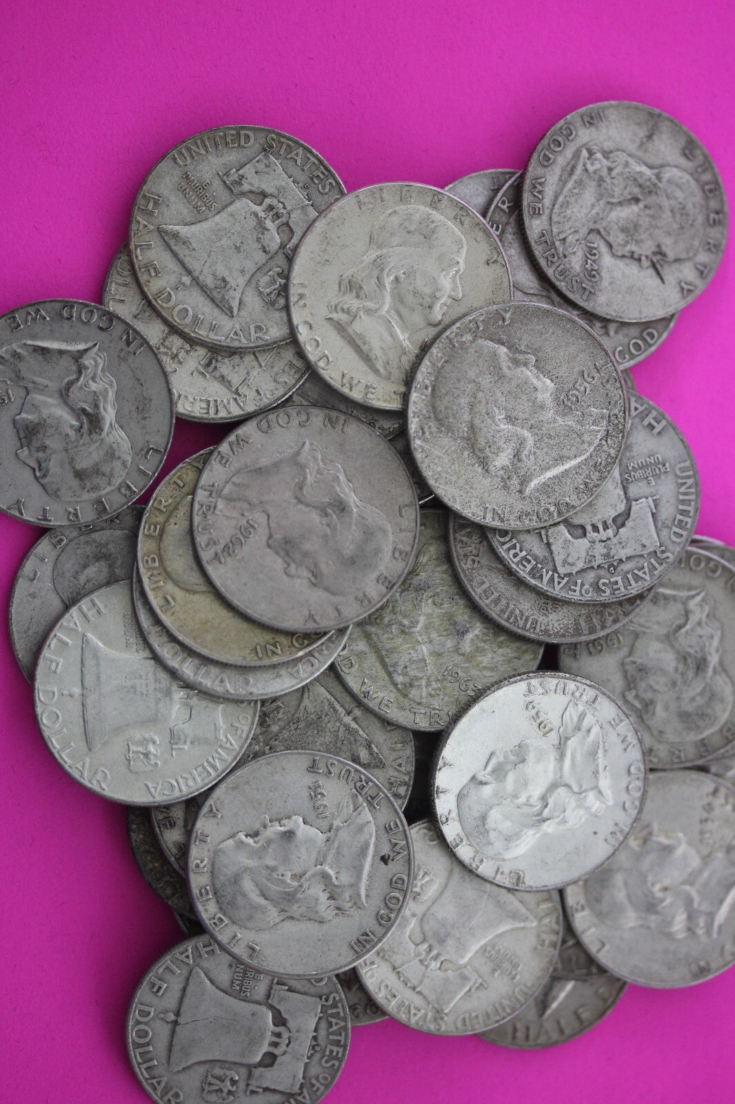 6 Standard Ounces Coin Weight 90% Silver Junk Franklin Halves & Roosevelt Dimes